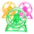 Pet Jogging Hamster Sports Running Spinner Sport Wheel Hamster Cage Inetractive Toy For Small Animals Exercise Wheels Supplies