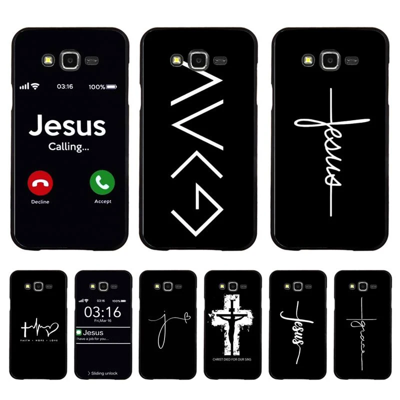 Jesus Christian Faith Cross Admire Phone Case For Samsung Galaxy J4 Plus J6 J5 J72016 J7prime Cover For J7core J6plus Phone Case Covers Aliexpress