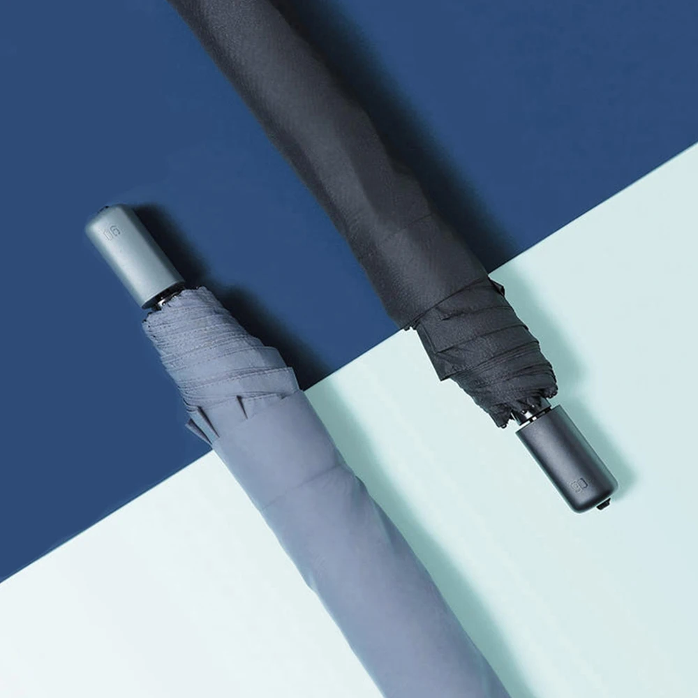 Uareliffe Folding Umbrella Aluminum Alloy Tube Practical Waterproof Non