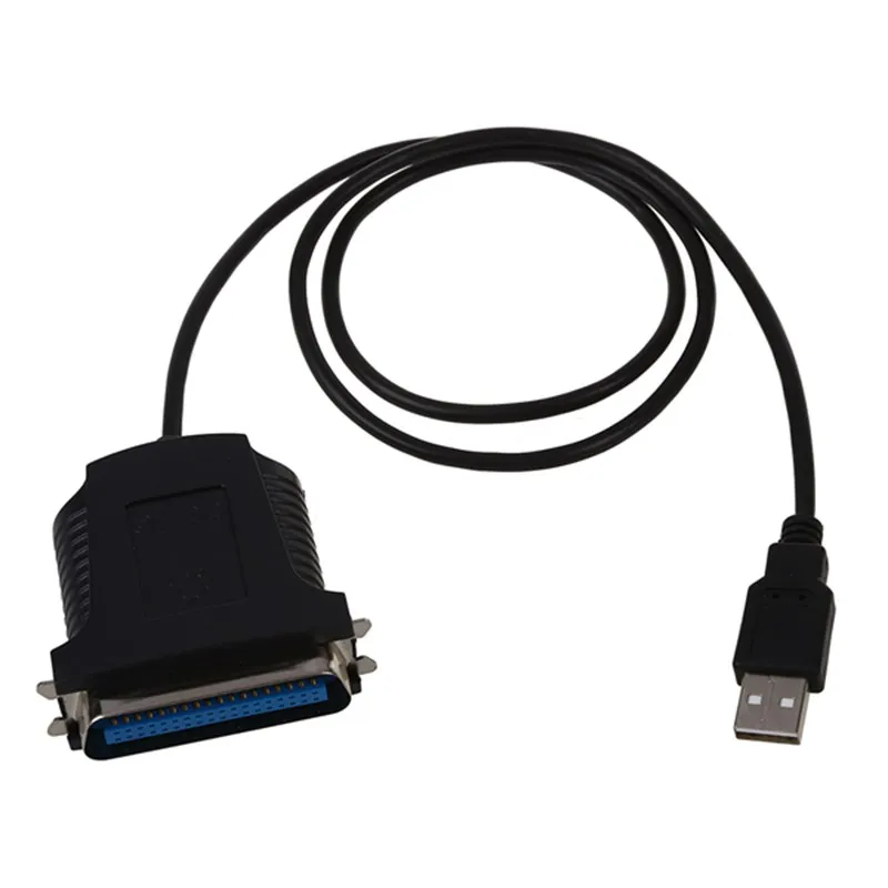 Параллельный порт DB36 принтер LPT USB Express Card конвертер адаптер Черный