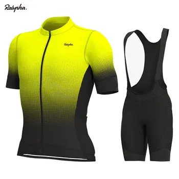 

Ralvpha Men Cycling Jersey Kit Mtb Bike Wear Summer Cycling Clothing Cycling Clothes Sets Ropa Ciclismo Verano Triathlon Suits