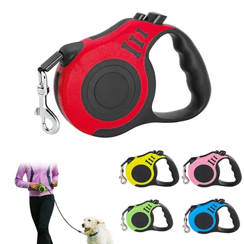 

3M Durable Dog Leash Automatic Retractable Nylon Dog Cat Lead Extending Puppy Walking Running Lead Roulette For Dogs Dropship
