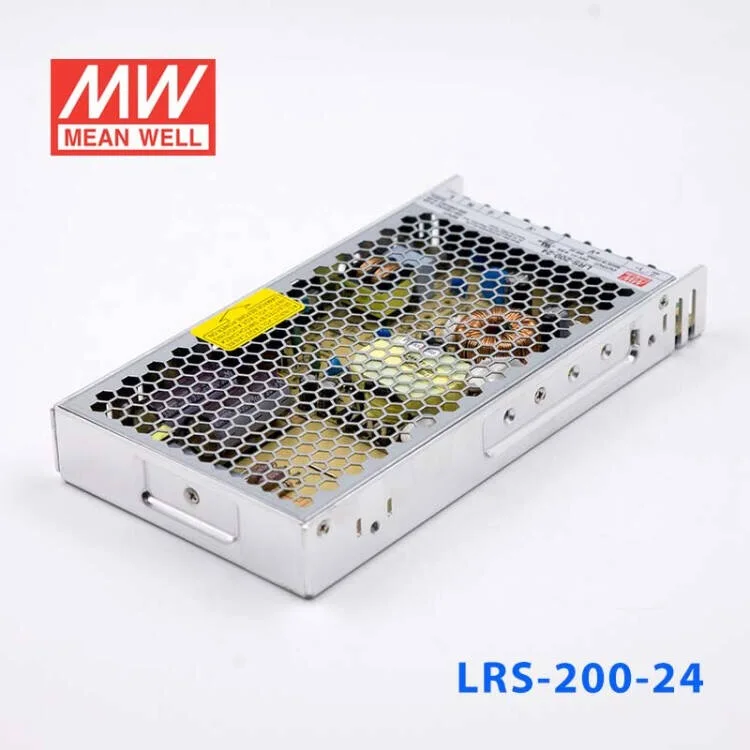 MEAN WELL импульсный источник питания LRS-200-24 промышленного управления 24V 9A 200W