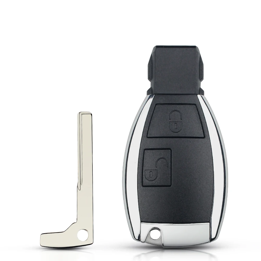 KEYYOU MODIFIED 2/3/4 BUTTONS SMART REMOTE KEY CASE SHELL FOB FOR MERCEDES-BENZ B C E ML S CLK CL VITO REPLACEMENTS SMART KEY