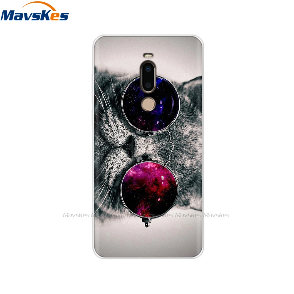 Мягкий силиконовый чехол для телефона Meizu M8, чехол с животным цветком из ТПУ, чехол для Meizu M8 Lite, силиконовый бампер, чехол для MeizM8 - Цвет: 9