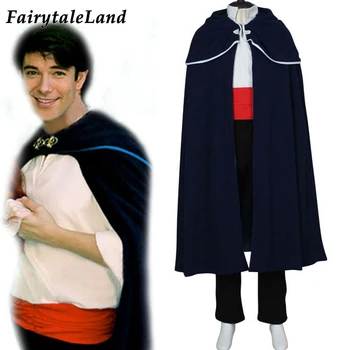 

Prince Eric Costume The Little Mermaid Outfit Halloween Clothes Adult Men Carnival Clothing Stage Performance Party Suit