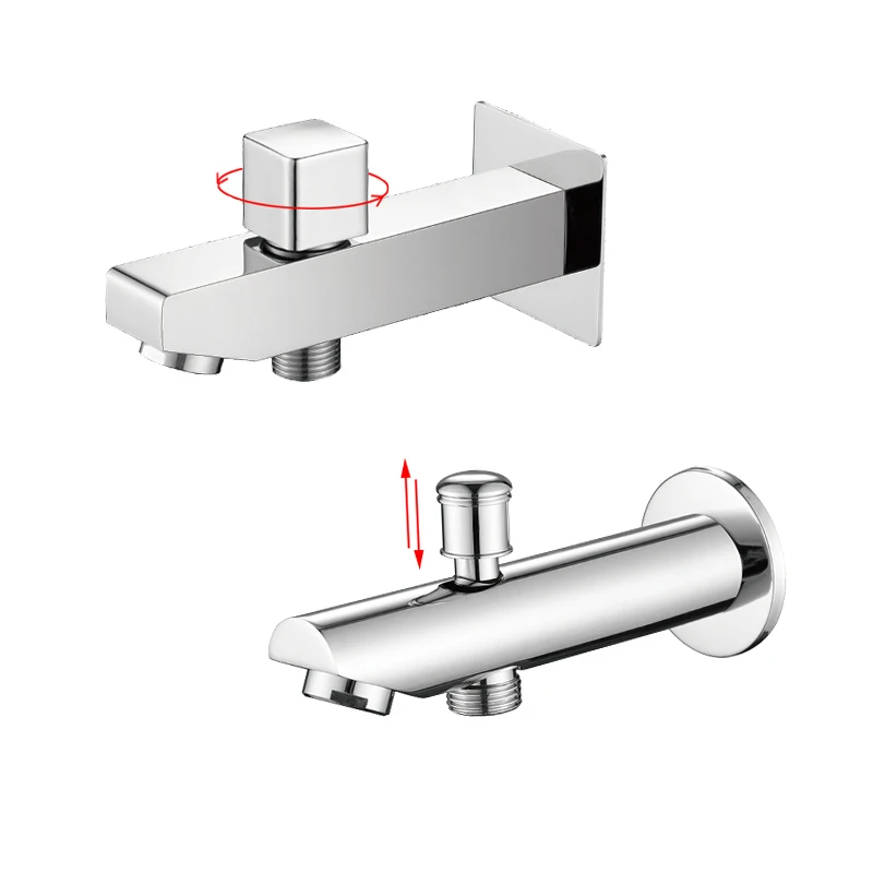 Bathtub Spout Faucet Brass Shower Spout Faucets Lift The