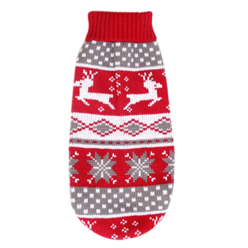 Одежда для домашних животных, Зимний вязаный свитер для щенков, Рождественский милый теплый свитер для собак, свитер, Новинка