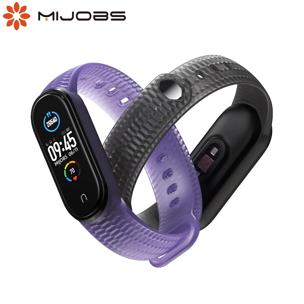 Mi Band 7 6 5 4 3 Cinturino Mi Band 6 Silicone Correa Pulseira Pars485 Opaska Do Miband 5 Bracciale Per Xiaomi Smart Watch Wristband