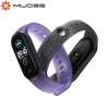 For Mi Band 5 4 3 Strap Silicone Correa Pulseira Pasek Opaska Do for Miband 5 Bracelet for Xiaomi Xiomi My Bend Belt Wristbands ► Photo 1/6