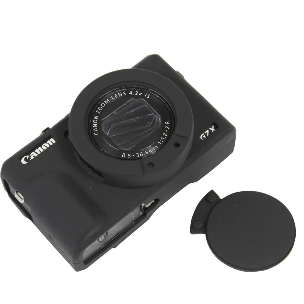 Резиновый силиконовый защитный чехол для корпуса телефона Canon Powershot G7 X Mark III mark 3 G7X