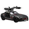 Maisto 1:18 Mercedes-Benz SLS AMG black car alloy car model simulation car decoration collection gift toy Die casting model ► Photo 3/6