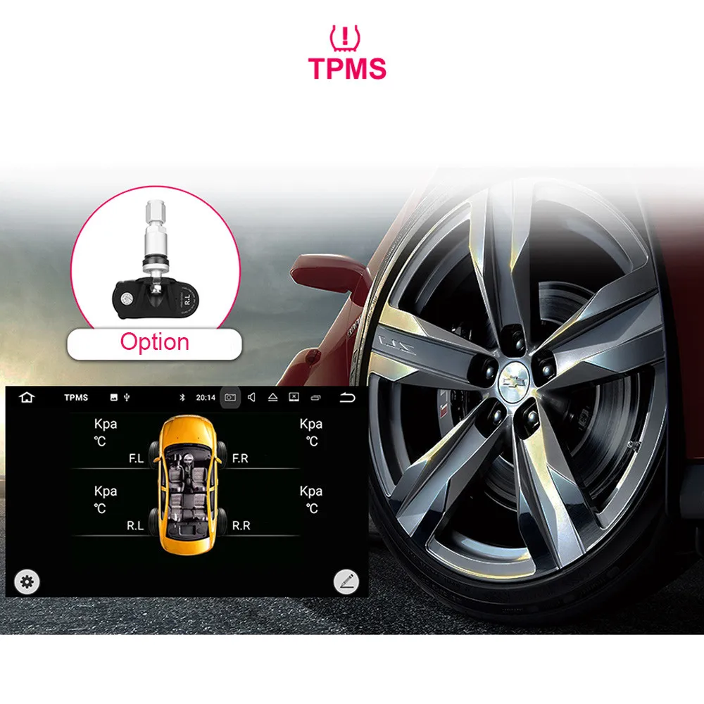 Excellent Android 9.1 2 din Car Radio GPS Navigation Player For Toyota RAV4 Rav 4 2007-2011 Car Audio Video Auto Stereo BT WIFI RDS 12