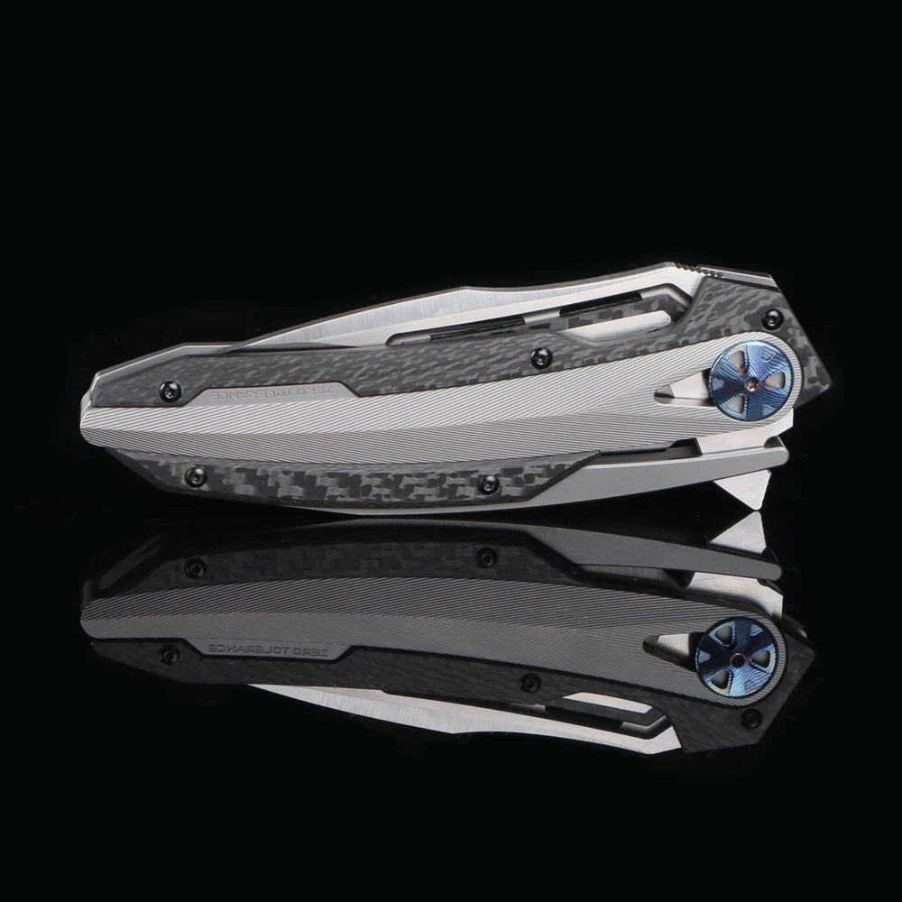 Складной нож ZT0999 M390 лезвие CF+ ручка из титанового сплава кемпинг тактическая Охота набор инструментов для выживания в походных условиях кухонные принадлежности