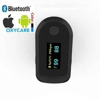 

Bluetooth LEDMedical Household Digital Fingertip pulse Oximeter Blood Oxygen Saturation Meter Finger SPO2 PR Monitor health Care