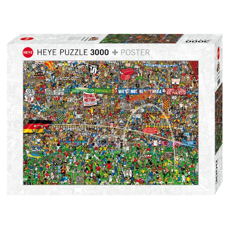 [] Футбольная история головоломки 3000 шт Германия импорт Кубок мира Renoir игрушка