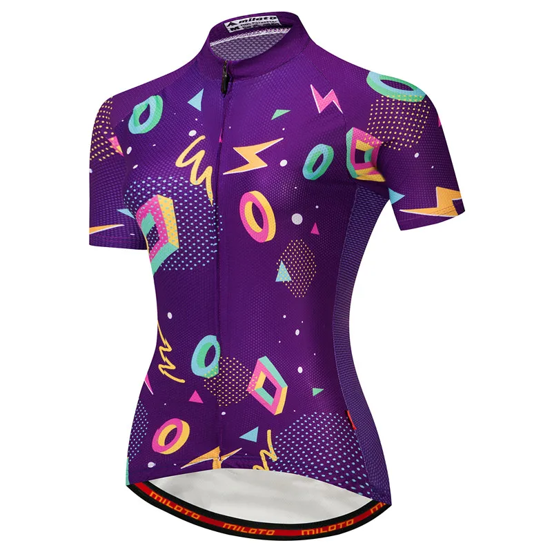 Race Cut New Short Sleeve Woman Cycling Jersey Female Bicycle Clothes
