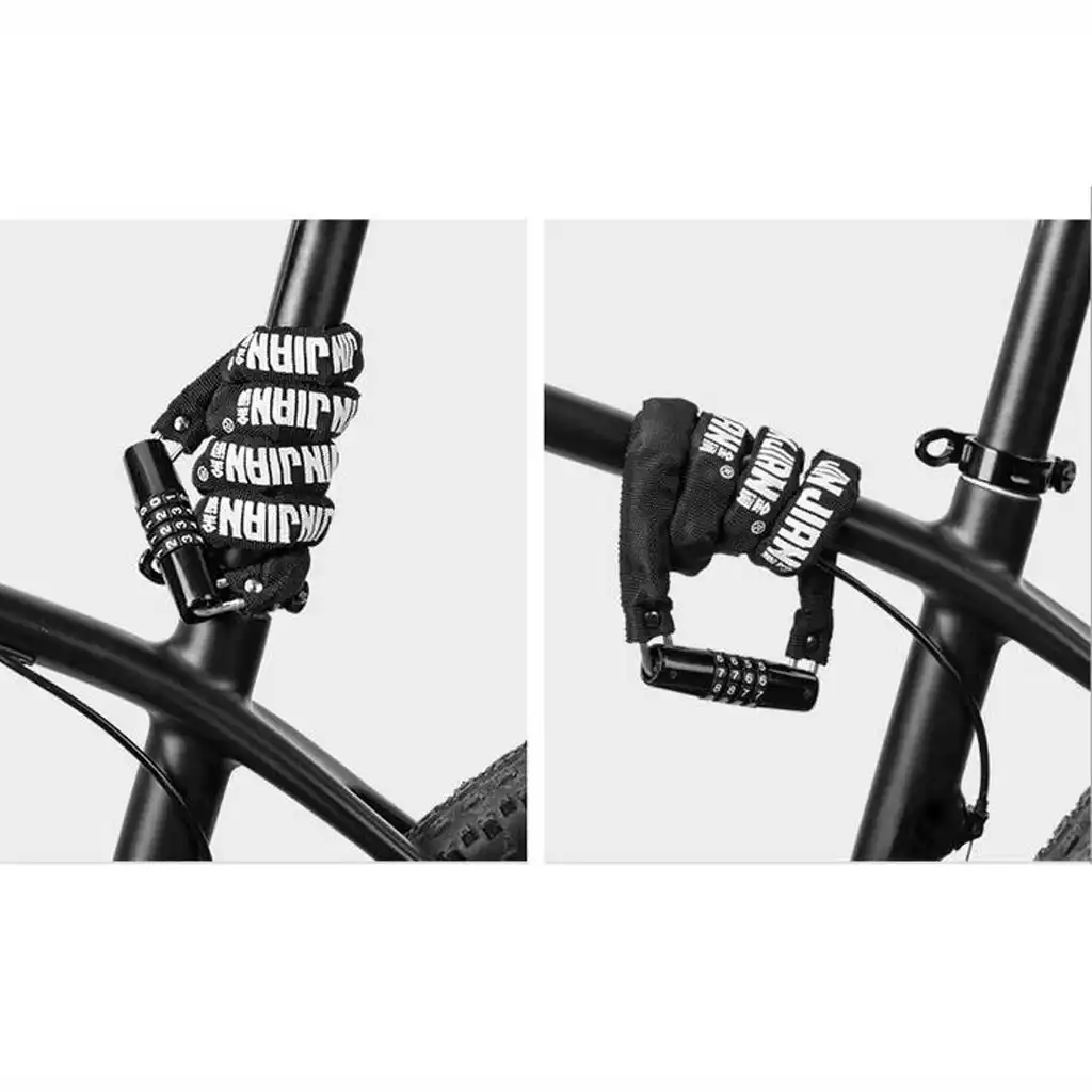 GOLDPOST//Jinzhu Y9041 Bicycle Chain Lock//Integrated Bicycle Lock//Anti-Theft Lock Mountain Bike Chain Lock//Warehouse Lock Anti-Saw Anti-Hydraulic Shear Lock