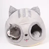 Removable Cat Bed House Semi-Enclosed Pet Dog Cat Nest Kennel Deep Sleep Pad Pet House for Small Dog And Cats Pet Products 2