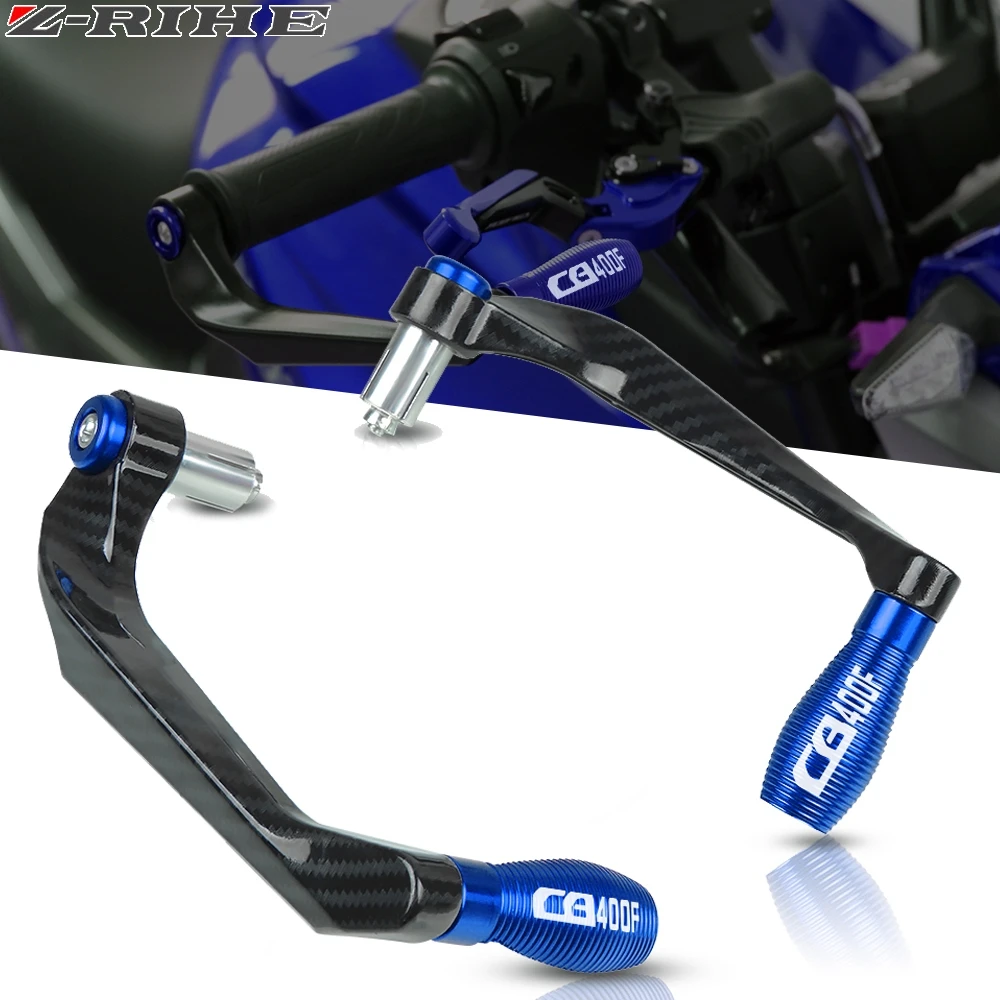 

7/8" 22mm CNC Motorcycle Lever Guard Brake Clutch Levers Guard Protector Proguard For HONDA CB 400F CB1 CB400F 1989 1990 1991
