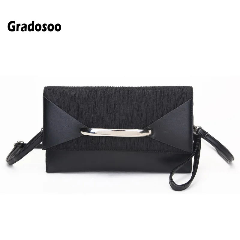 Gradosoo, модные женские клатчи, сумка-конверт, вечерняя сумка, новинка, роскошный дизайн, сумки-мессенджеры, женская сумка на плечо, сумочка, LBF449