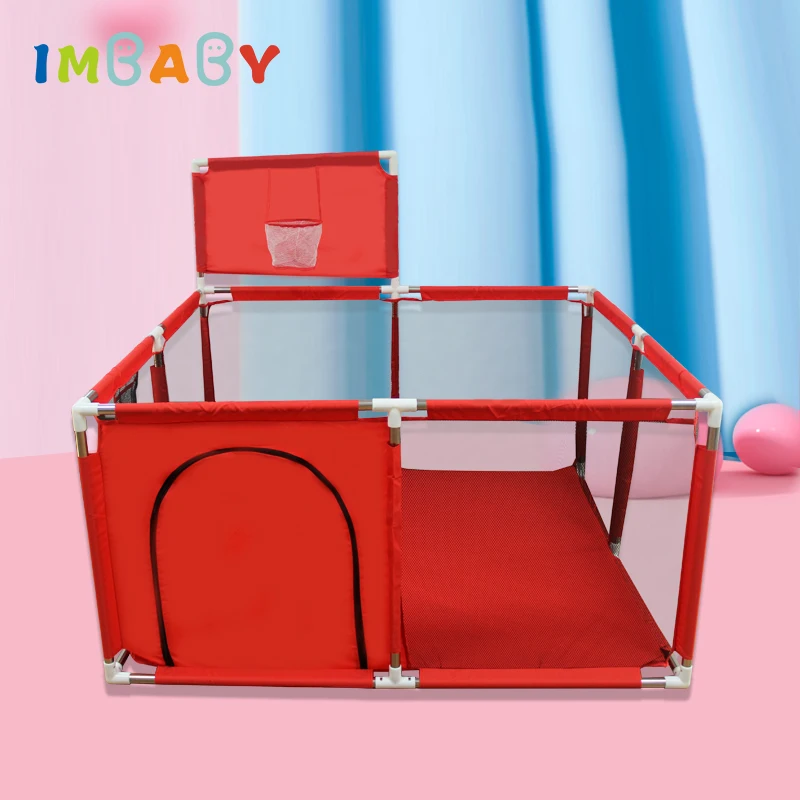 IMBABY многоугольный игровой бассейн для детей Детские Крытый сухой Ocean с шариками