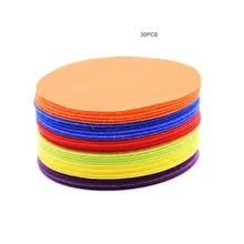 Головоломка Образование ковер позиционирование маркер стикер цвет круглый ковер маркер Дети игры Обучающие принадлежности