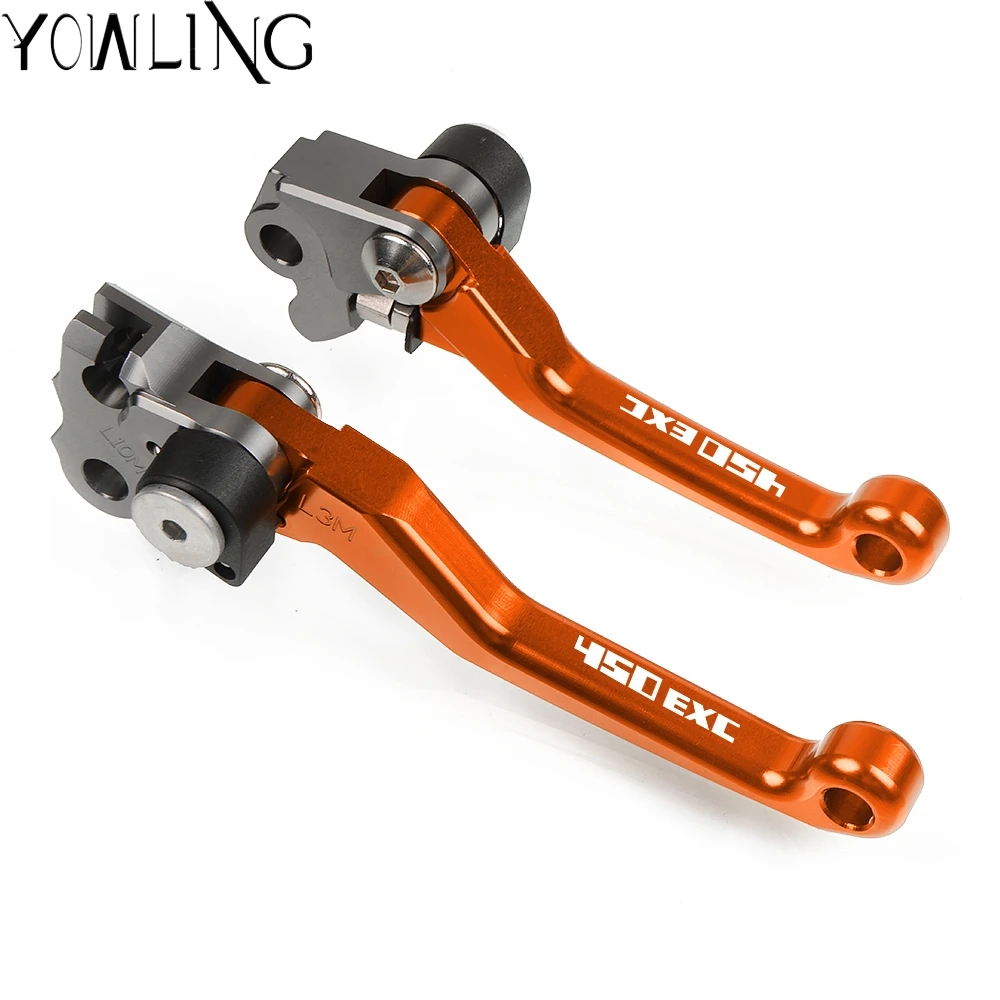 For KTM 450 EXC 450EXC 2014 2015 2016 Motorbike CNC Aluminum Custom Made Folding handle Brake Clutch Lever Dirt Bike Motocross For KTM 450 EXC 450EXC 2014 2015 2016 Motorbike CNC Aluminum Custom Made Folding handle Brake Clutch Lever Dirt Bike Motocross