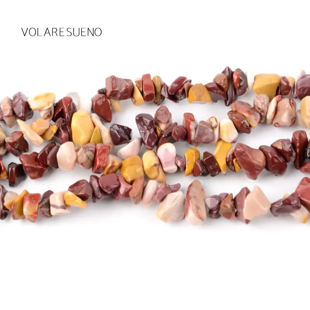 

Irregular Mookaite Stone Freeform Chip Gravel Natural Loose Beads 16” Pick 5-8-12m Spacer Beads For Bracelet Jewelry Making