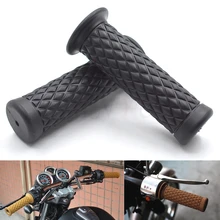 Универсальный 7/" 22 мм Ретро резиновая ручка мотоцикла 8 цветов доступны для KTM 990 Super Duke RC8/R 690 Duke 1290 Super Duke R