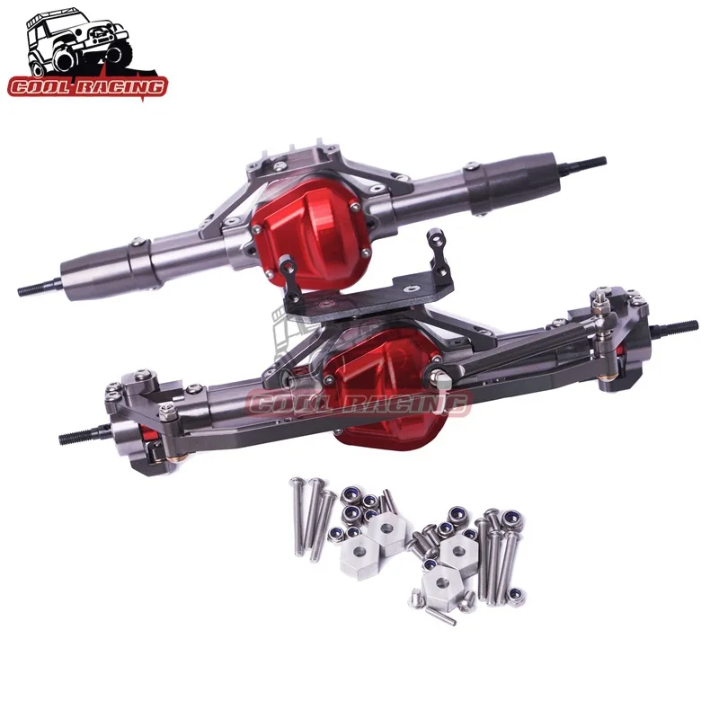 

Cool Racing 1/10 Model Climbing Car Metal Axle Axial Scx10 Front And Back Axle CNC