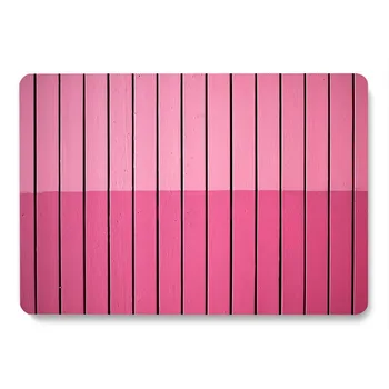 

Pink Wooden Pattern Laptop Case For Apple MacBook Pro Retina Air 11 12 13.3 15.4 inch new Pro cover shell