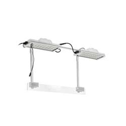with arm kit 90-120 см PopBloom Аква светодиодный светильник для аквариума полный спектр светильник ing коралловый риф танк SPS LPS Sunrise закат MJ3SP2 - Color: with arm kit