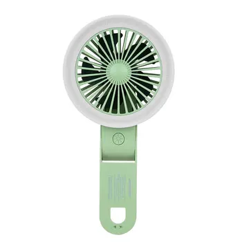 

Portable Mini Fan Handheld Fan Home Office Desk Speed Adjustable USB Rechargeable Fan Air Cooler Outdoor Travel