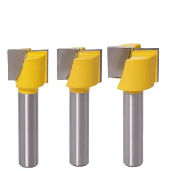 

16/18/20mm Router Bit 8mm Shank Surface Planing Bottom Cleaning Woodworking Milling Cutters Router Bit for CNC Tools