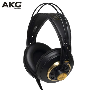 

AKG K240S Professional Monitor Headphones K240 Studio Wired Hifi Headset Music Pure Sound Earphone for DJ Recording/PC Game
