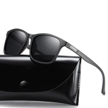

2020 new Vintage Retro Sunglasses Men Polarized Square Brand Designer Sun Glasses For Men Driver Sunglass UV400 Goggles
