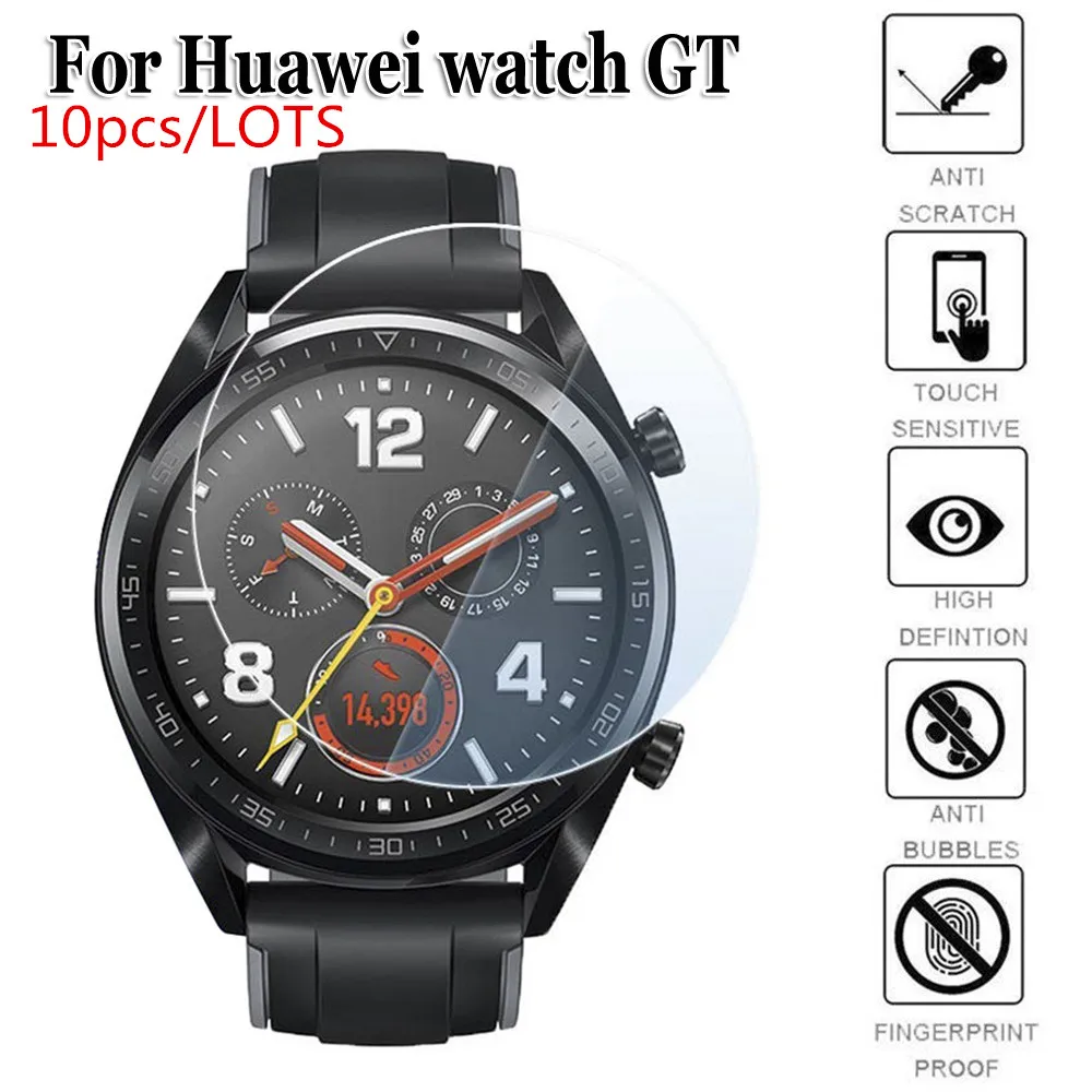 10 шт. для Huawei Watch GT 2 46 мм 42 протектор экрана из закаленного стекла Защитная пленка