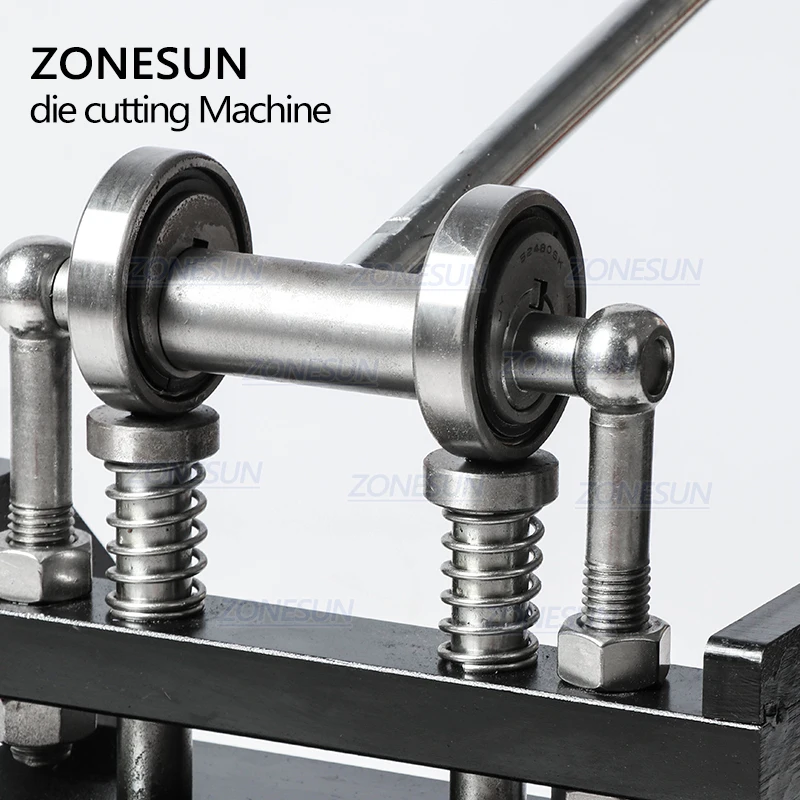 ZONESUN DM-2412N станок для высечки кожи ручной работы для высечки сережек прессовочная машина для штамповки штампов из стали