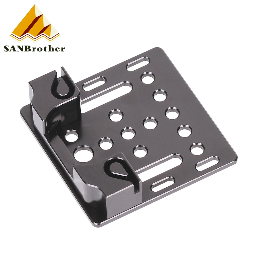 

V-Slot Openbuilds X-axis slider aluminum plate with timing belt buckle buckle 2020 profile board 3d printer part