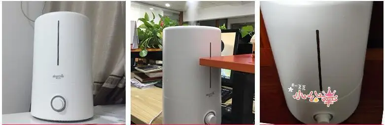 Увлажнитель воздуха xiaomi Mijia deerma 5L, 35 дБ, тихий, Очищающий воздух для помещений с кондиционированием воздуха, офисный, бытовой