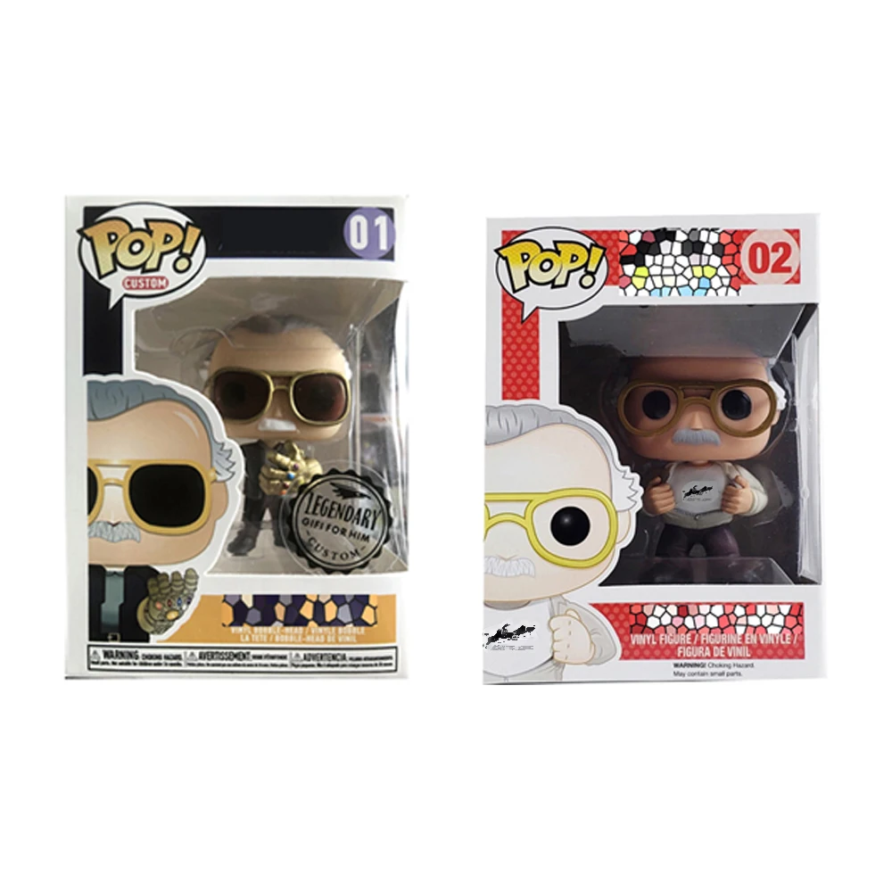 Funko POP Marvel#01#02 виниловые фигурки Коллекция Модель игрушки