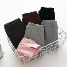 Весенние новые стильные леггинсы с разрезами в Корейском стиле для девочек