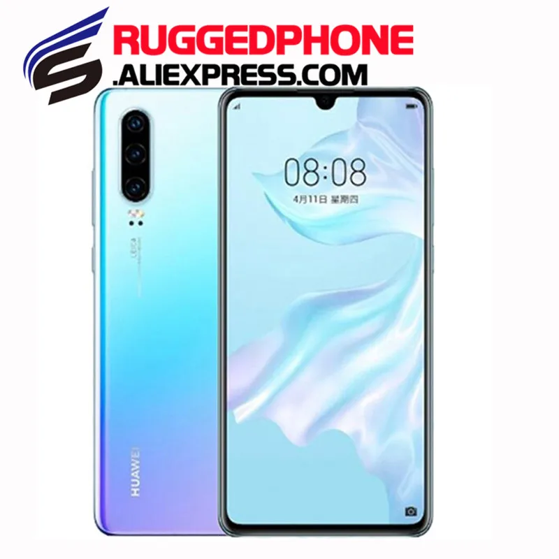 

Original HUAWEI P30 128GB+8GB Smartphone 6.1 inch Kirin 980 Octa Core Mobile Phone Android 9.0 Dual SIM Card 3650mAh 4 Cameras