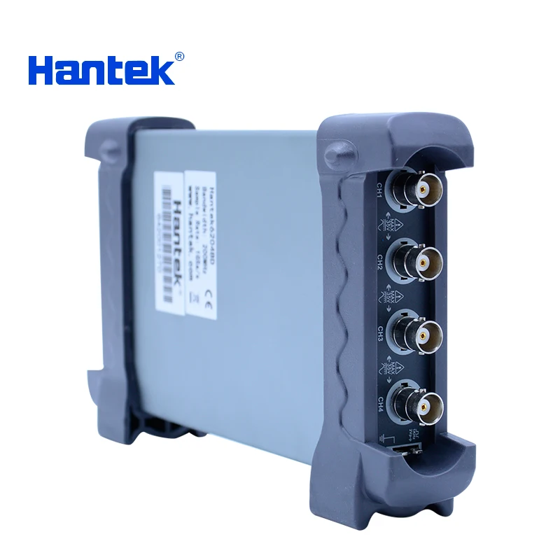 Hantek осциллографы для ПК 6204BD/6254BD/6104BD/6074BD 70 МГц ~ 250 4CH USB Ручной осциллограф DDS/Arb