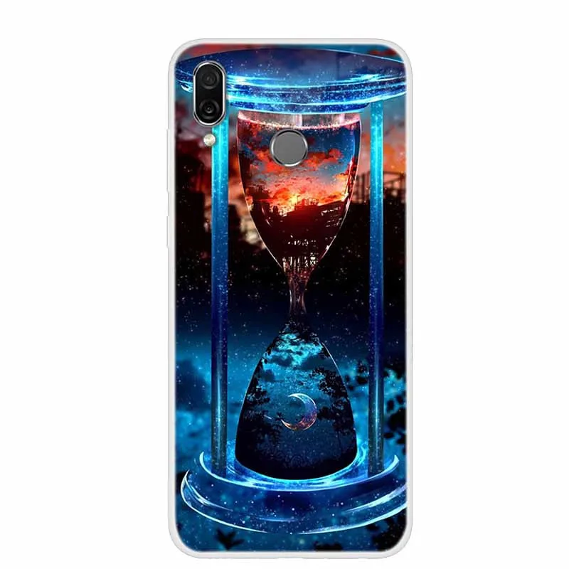 Chic Floral & Animal Print Soft TPU Silicone Case for Huawei Honor Play - 6.3 Protective Phone Cover