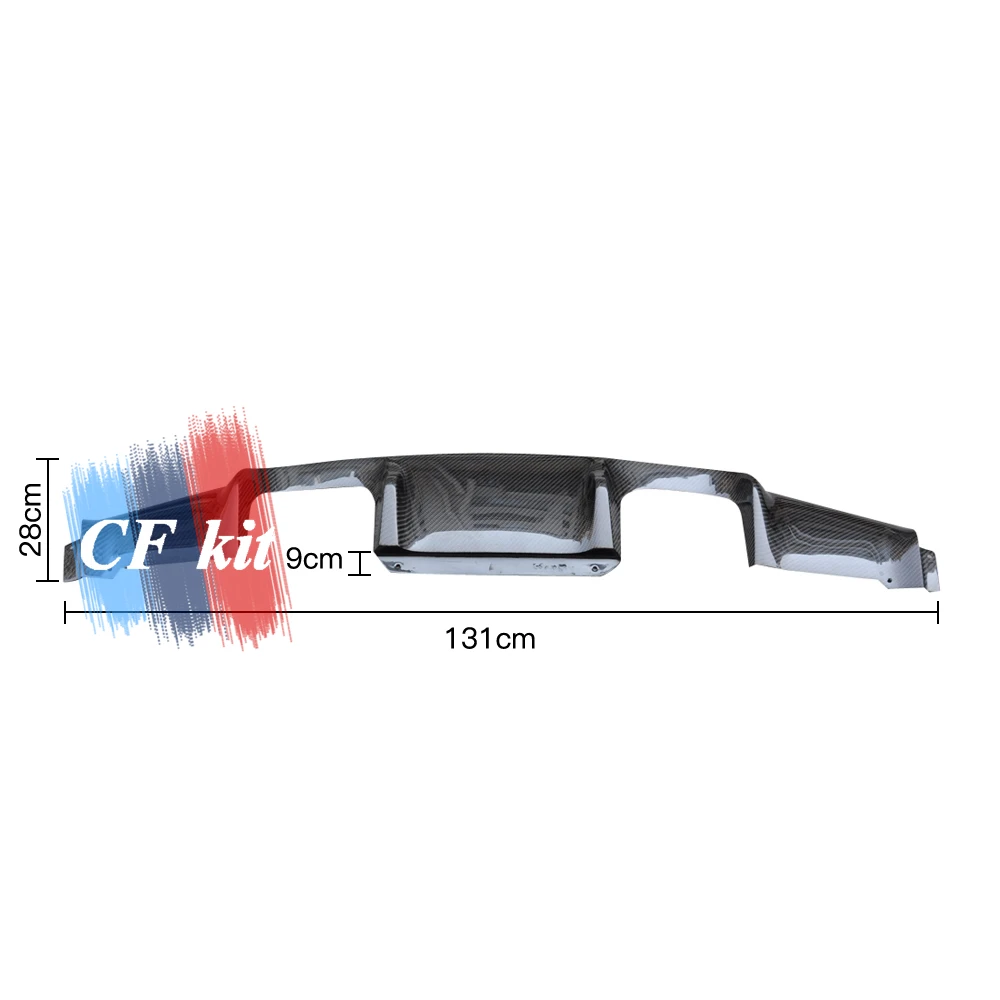 CF комплект для BMW E92 E93 M3 2008-2012 углеродное волокно 3D стильный, для заднего бампера для губ автомобиля задний диффузор спойлер на крышке багажника автомобиля для укладки губ автомобиля