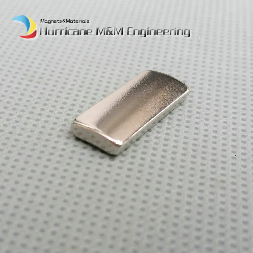 N38H NdFeB Энергосбережение дуги OR14.8xIR12xW9.2xL20xT2.8 мм магнит двигателя для генераторов ветряной турбины Неодимовый Постоянный магнит