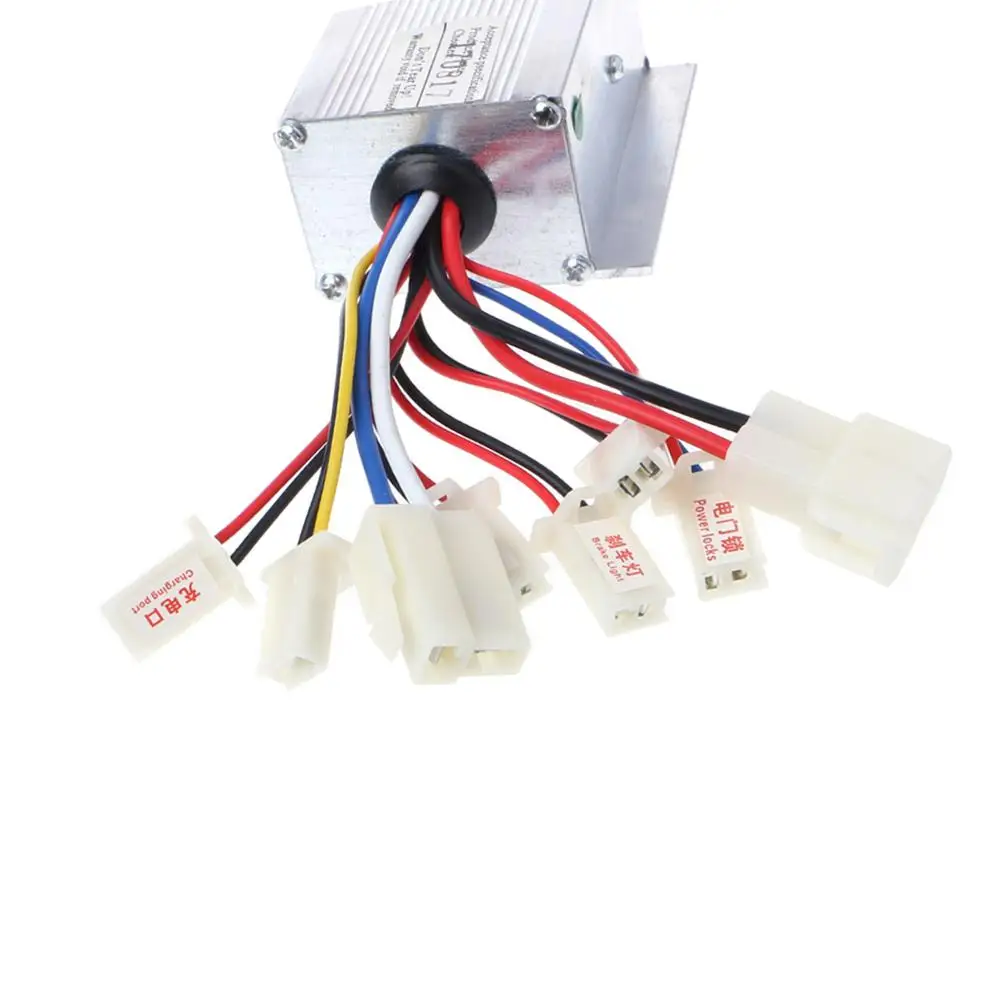 

GloryStar 24V 250W Motor Speed Brush Controller For Electric Bicycle Bike Scooter