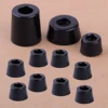 8pcs Black Speaker Cabinet Furniture Chair Table Box Conical Rubber Foot Pad Stand Shock Absorber S / M / L Skid Resistance ► Photo 1/2